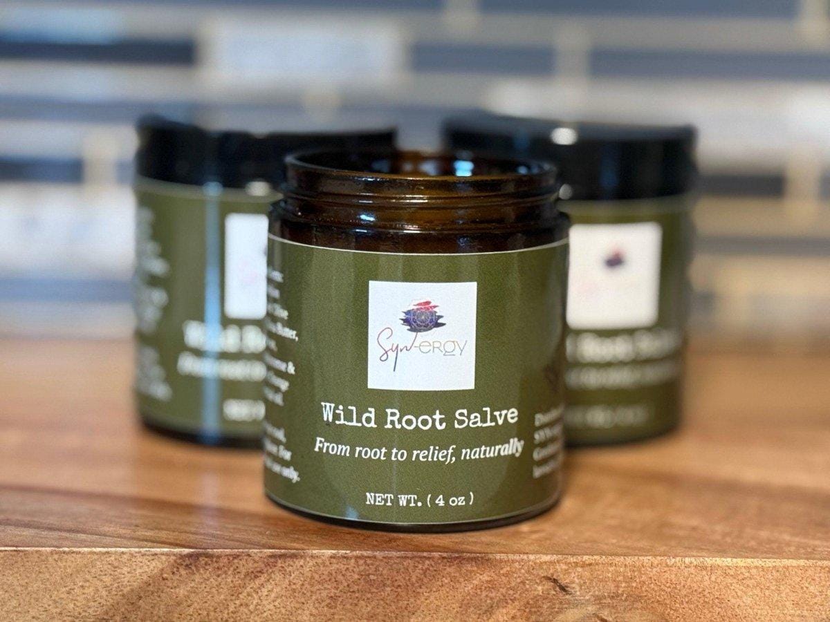 Wildcrafted Dandelion Salve: Herbal Balm for Dry Skin & Muscles