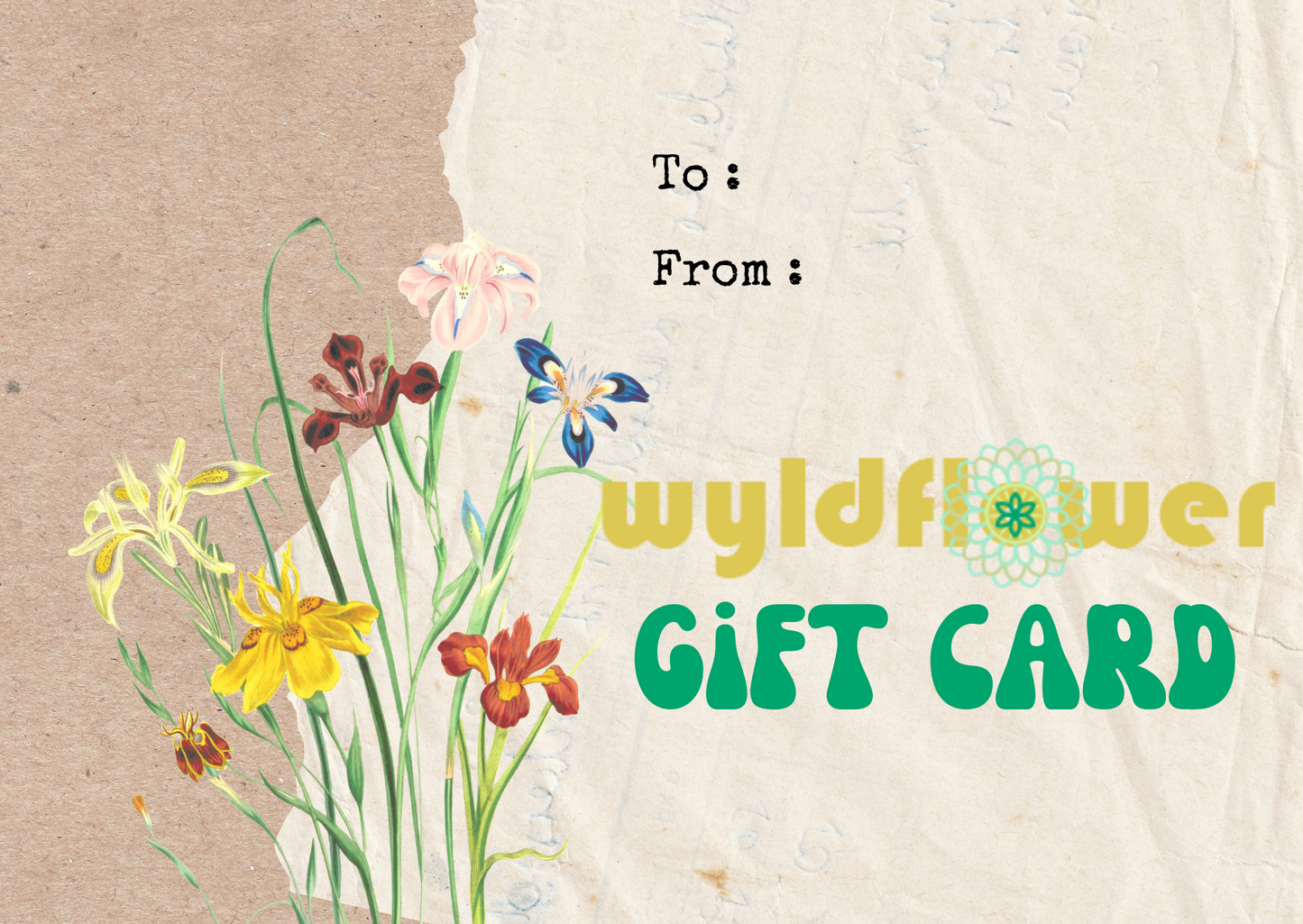 Wyldflower Wellness Gift Card